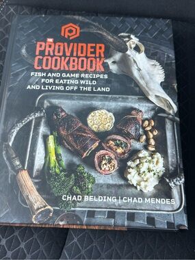 The Provider Cookbook — Black Hardcover Cookbook by Chad Belding & Chad Mendes